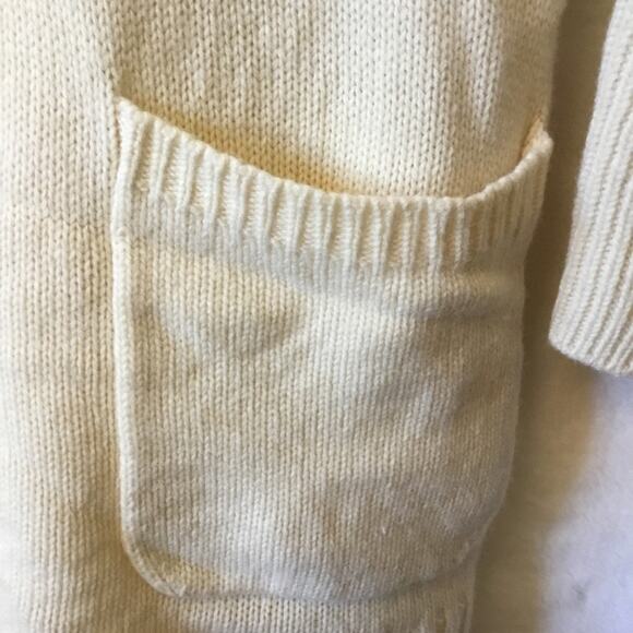 Escada Beige Wool Long Button Cardigan - Picture 3 of 15